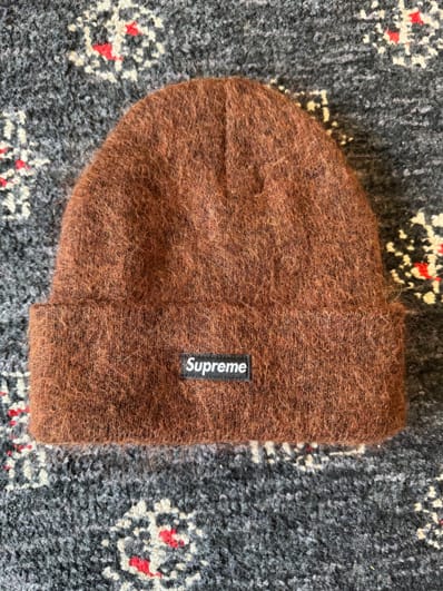 Supreme Mohair Beanie "Brown"