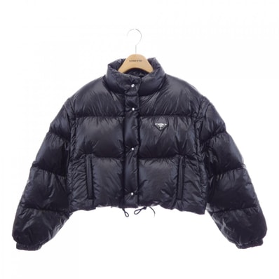 プラダ PRADA トライアングルロゴ 2WAY クロップド コンバーチブル 291805 S222 11A9 ダウンジャケット