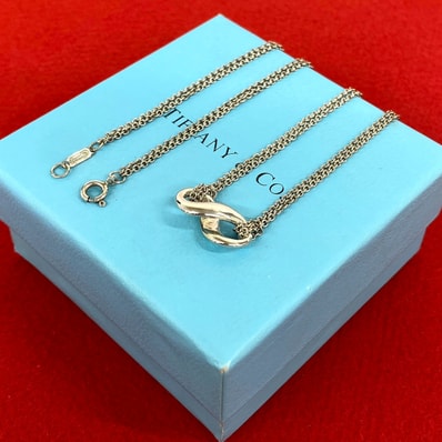TIFFANY&Co. ティファニー インフィニティ ネックレス シルバー925 ネックレス シルバー
79693