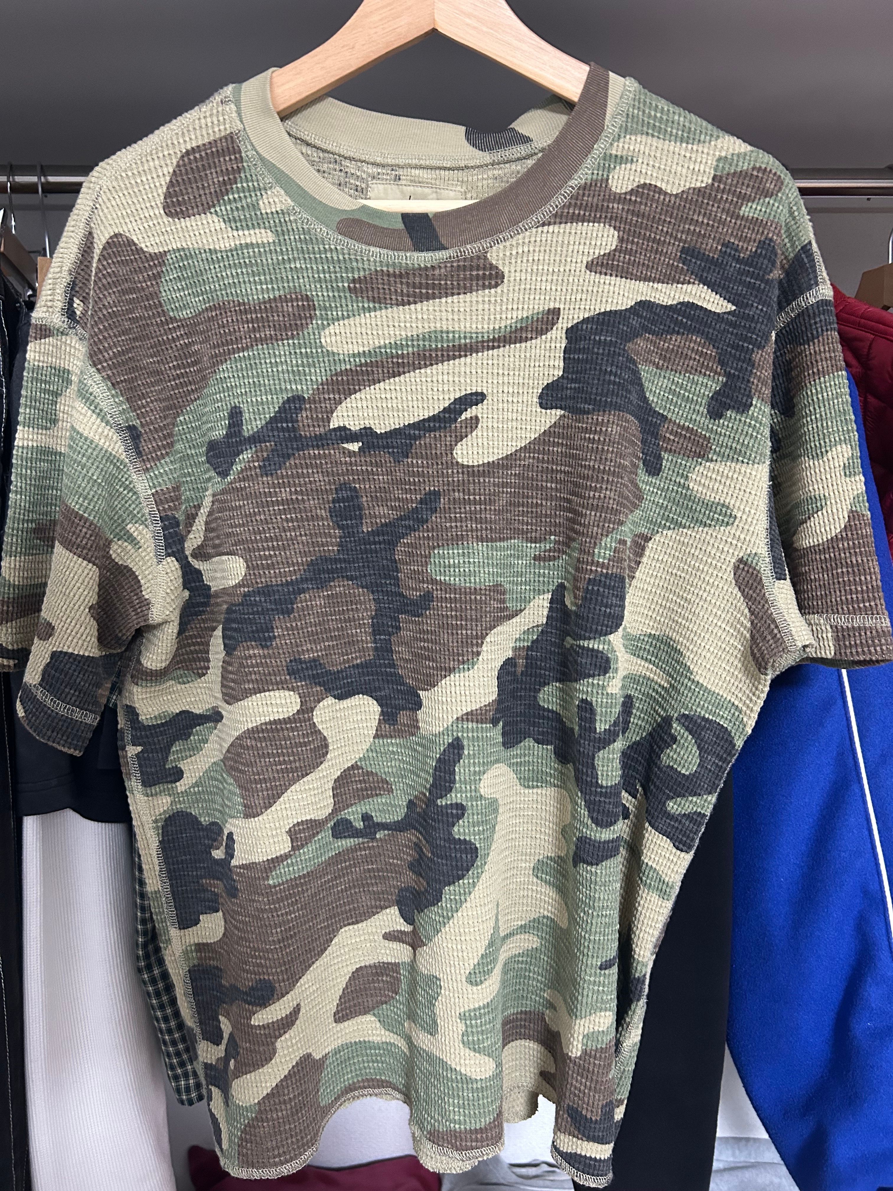 Stussy Pigment Dyed SS Thermal "Camo" 1140368