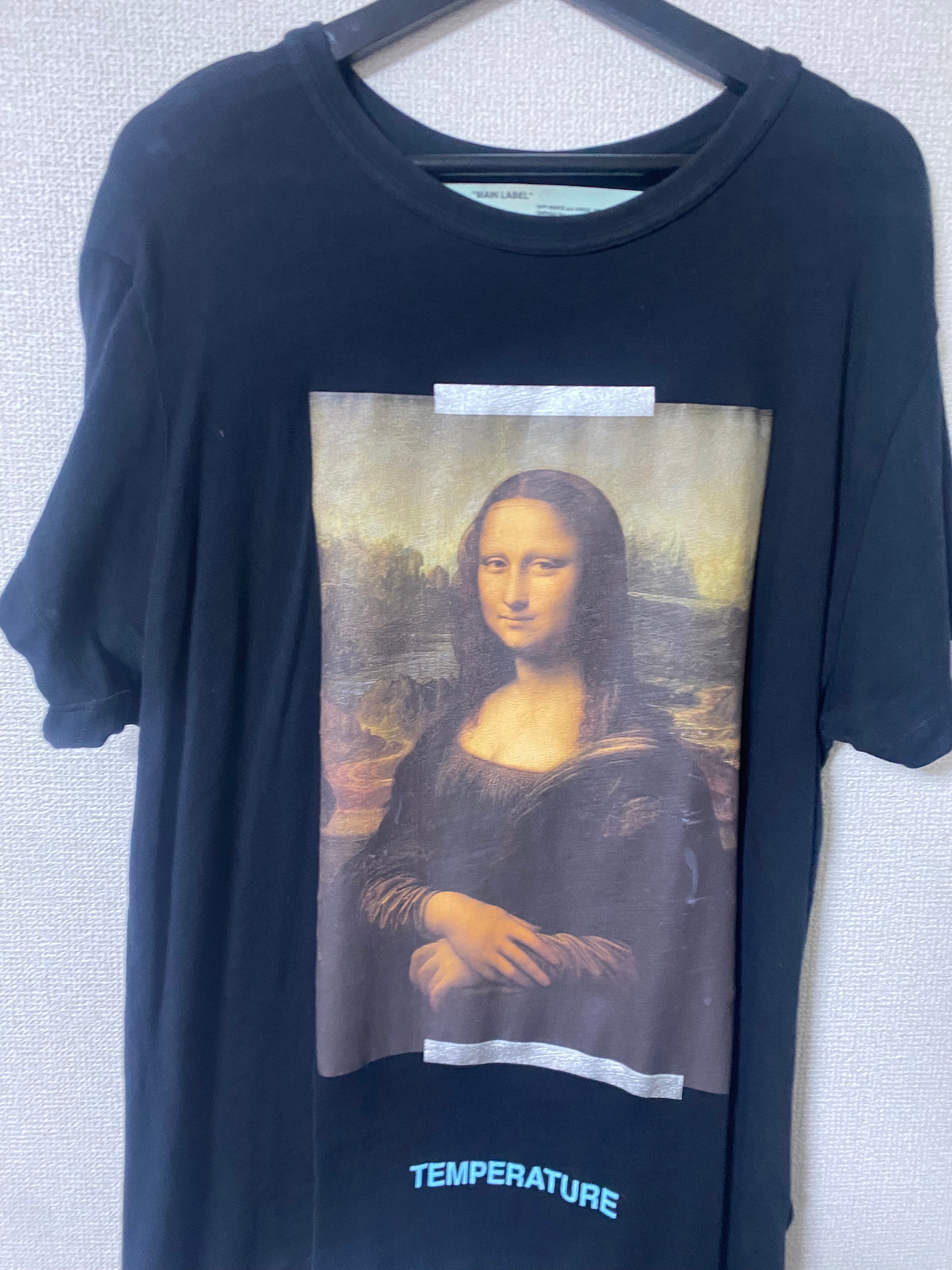 OFF-WHITE MONALISA SLIM TEE "Black"