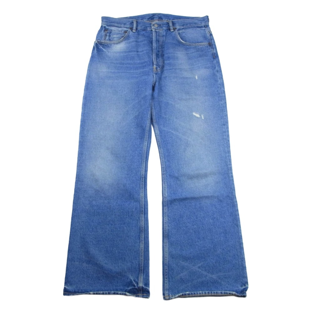 ACNE STUDIOS アクネストゥディオズ デニムパンツ 2021M Vintage Blue ルーズフィット デニムパンツ ジーンズ インディゴブルー系 EUR33 32【中古】