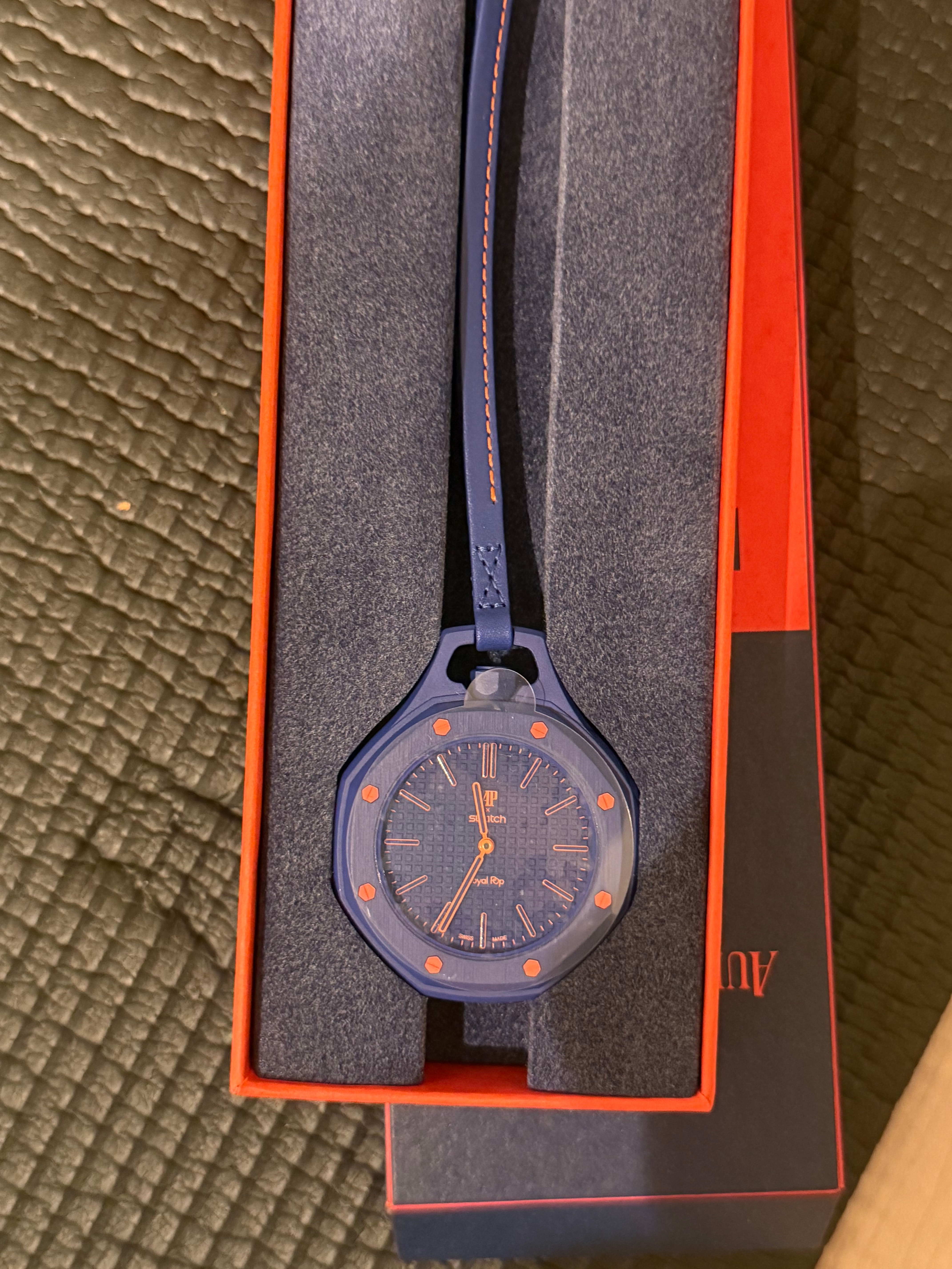 Swatch x Audemars Piguet Royal Pop Orenji Hachi "Navy"