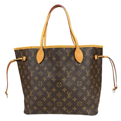 ルイヴィトン ネヴァーフルMM モノグラム トートバッグ モノグラムキャンバス M40156 ブラウン レディース LOUIS VUITTON 中古