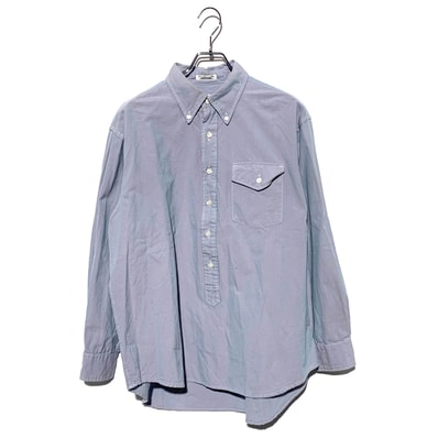 ENGINEERED GARMENTS IVY BD Shirt-Cotton Iridescent Blue