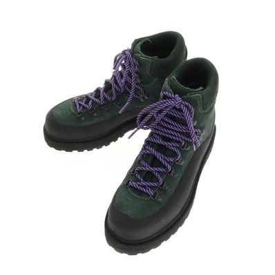 【中古】【未使用】ディエッメ DIEMME ROCCIA VET GOMMA スエード トレッキングブーツ モスグリーンxブラック【サイズ40】【メンズ】