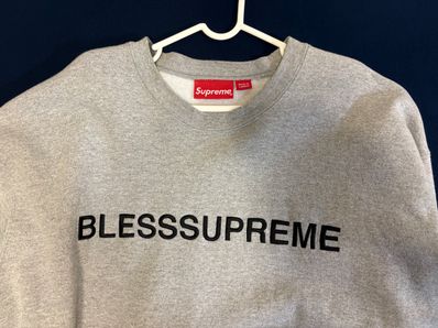 Supreme x BLESS Crewneck "Heather Grey"