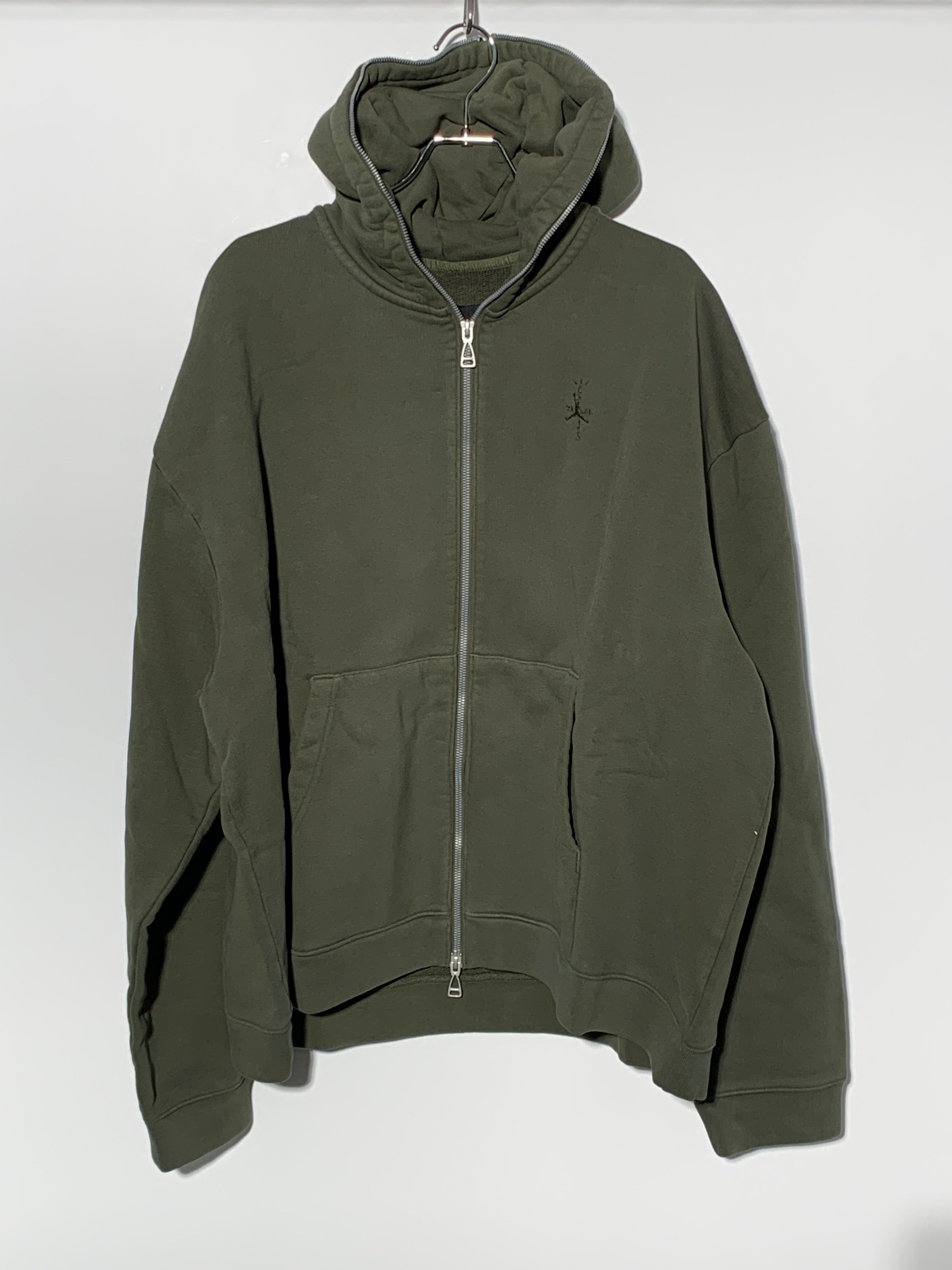 Nike Jordan x Travis Scott Men's Full-Zip Hoodie "Khaki"