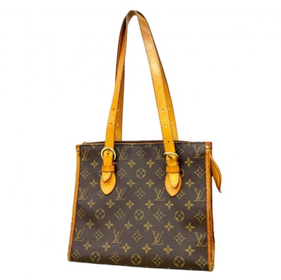 【6dd4702】ルイヴィトン トートバッグ モノグラム ポパンクールオ M40007 ブラウン【中古】レディース