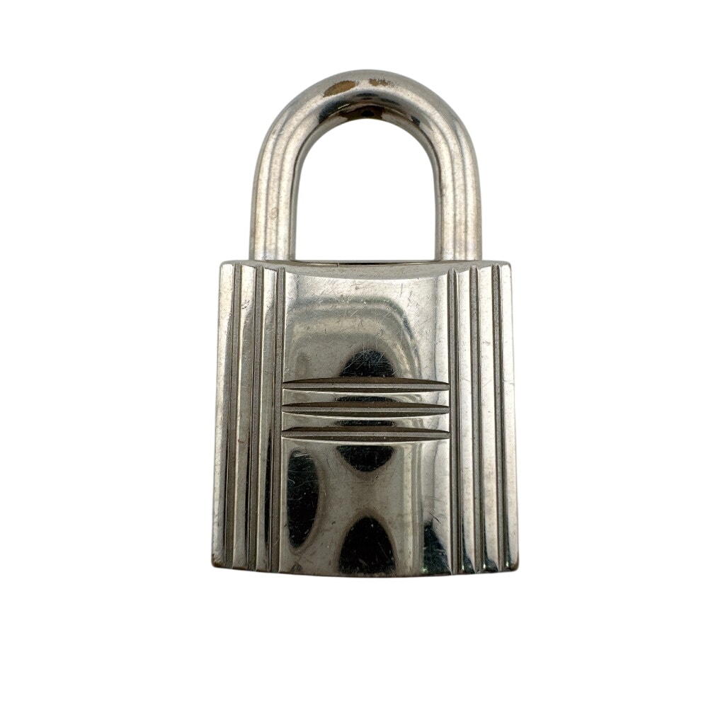 エルメス HERMES その他アクセサリー カデナ 102 パドロック 南京錠 ブランド ネックレス チャーム バッグチャーム 鍵なし シルバー