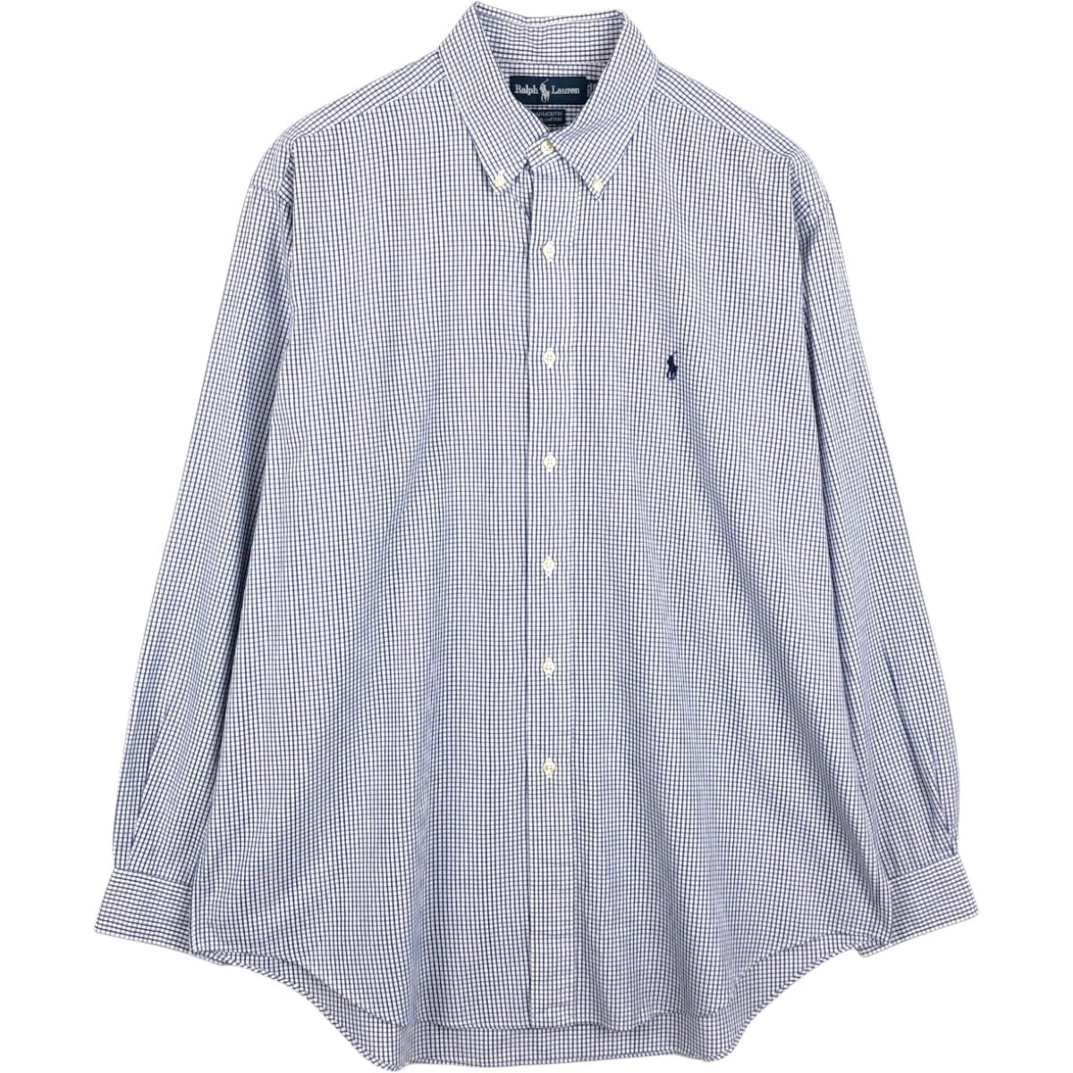 古着 ラルフローレン Ralph Lauren YARMOUTH 長袖 ボタンダウンチェックシャツ メンズXXL相当/eaa676785
