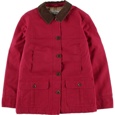 古着 90~00年代 エルエルビーン L.L.Bean 中綿入り ダック ハンティングジャケット レディースS相当 ヴィンテージ/eaa608785