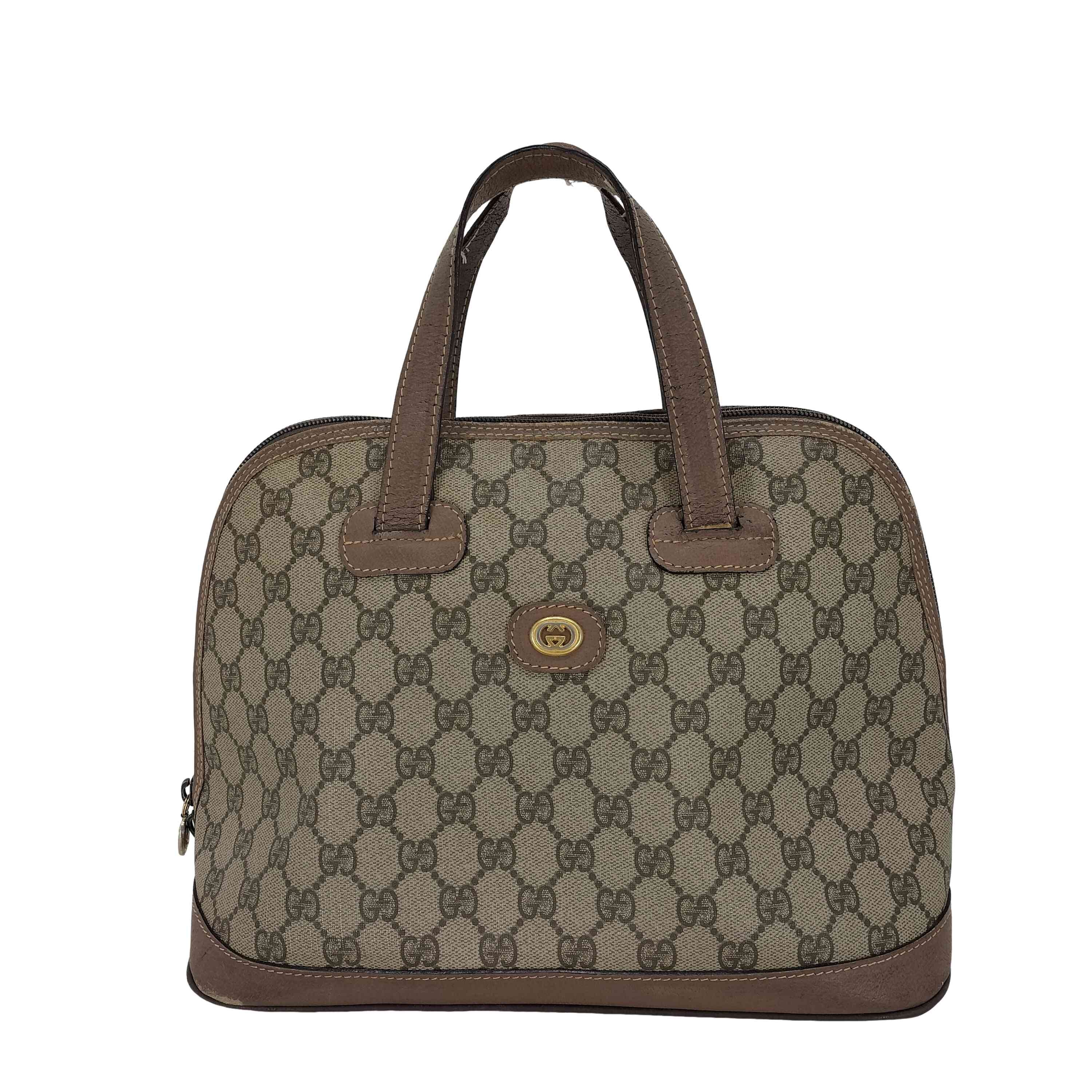 OLD GGスプリーム PVC ハンドバッグ【1141812912330】