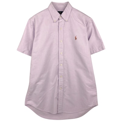 古着 ラルフローレン Ralph Lauren RALPH LAUREN 半袖 ボタンダウンシャツ メンズM相当/eaa641021