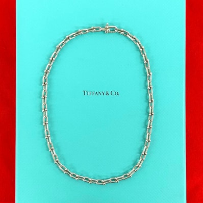 TIFFANY&Co. ティファニー ハードウェア スモールリンク ネックレス シルバー925 ネックレス シルバー
66144