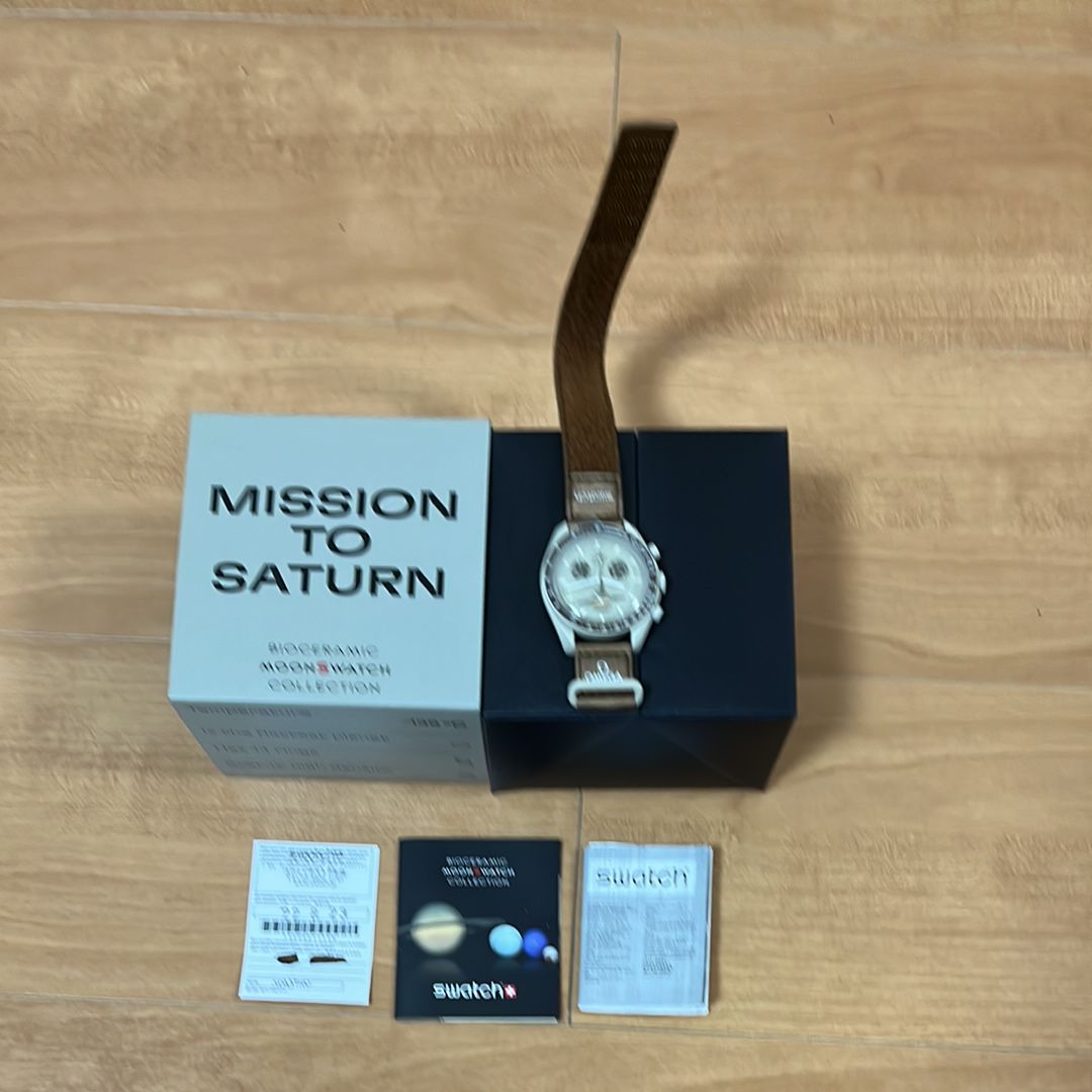 Swatch × Omega Mission to Saturn