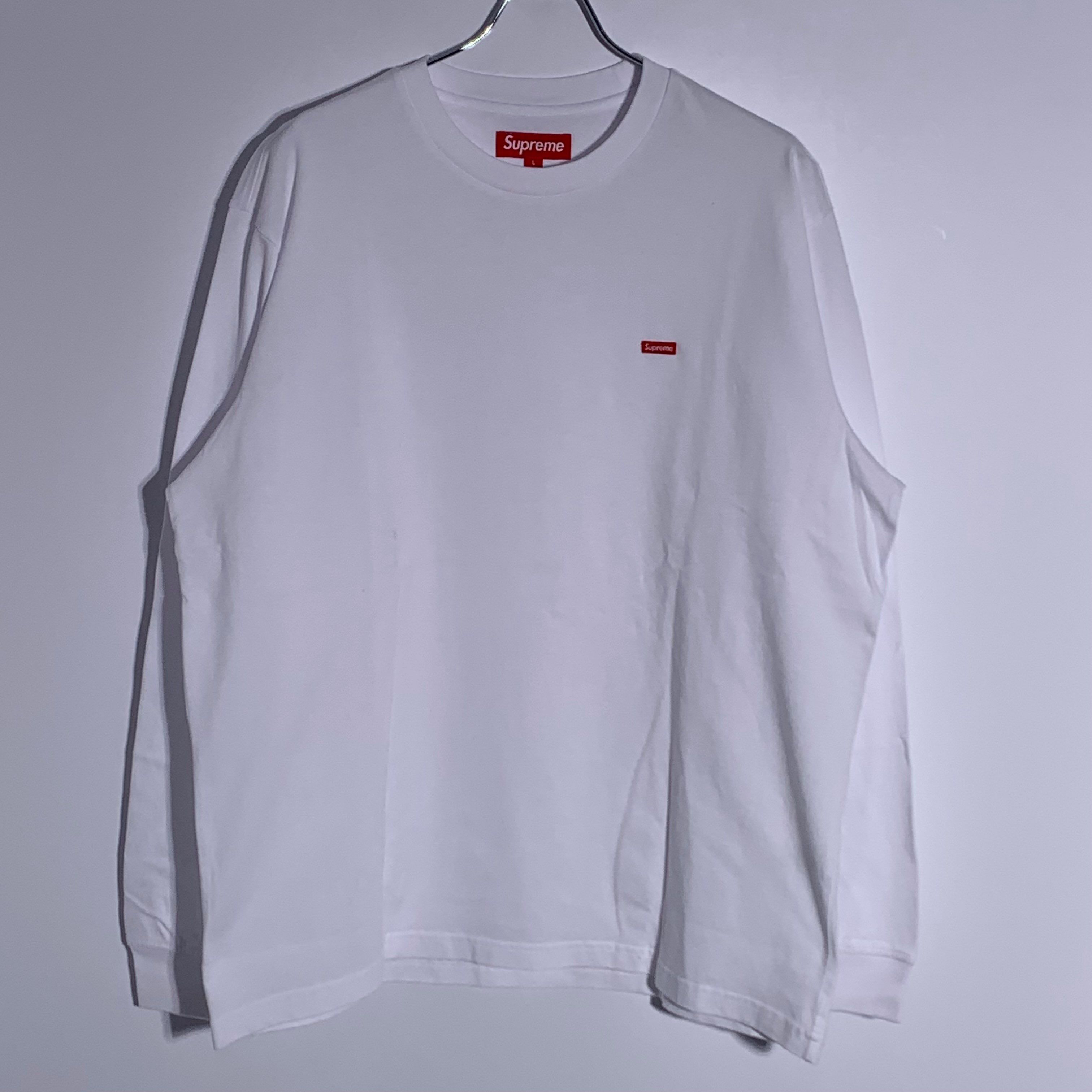 Supreme Small Box L/S Tee "White" (25SS)