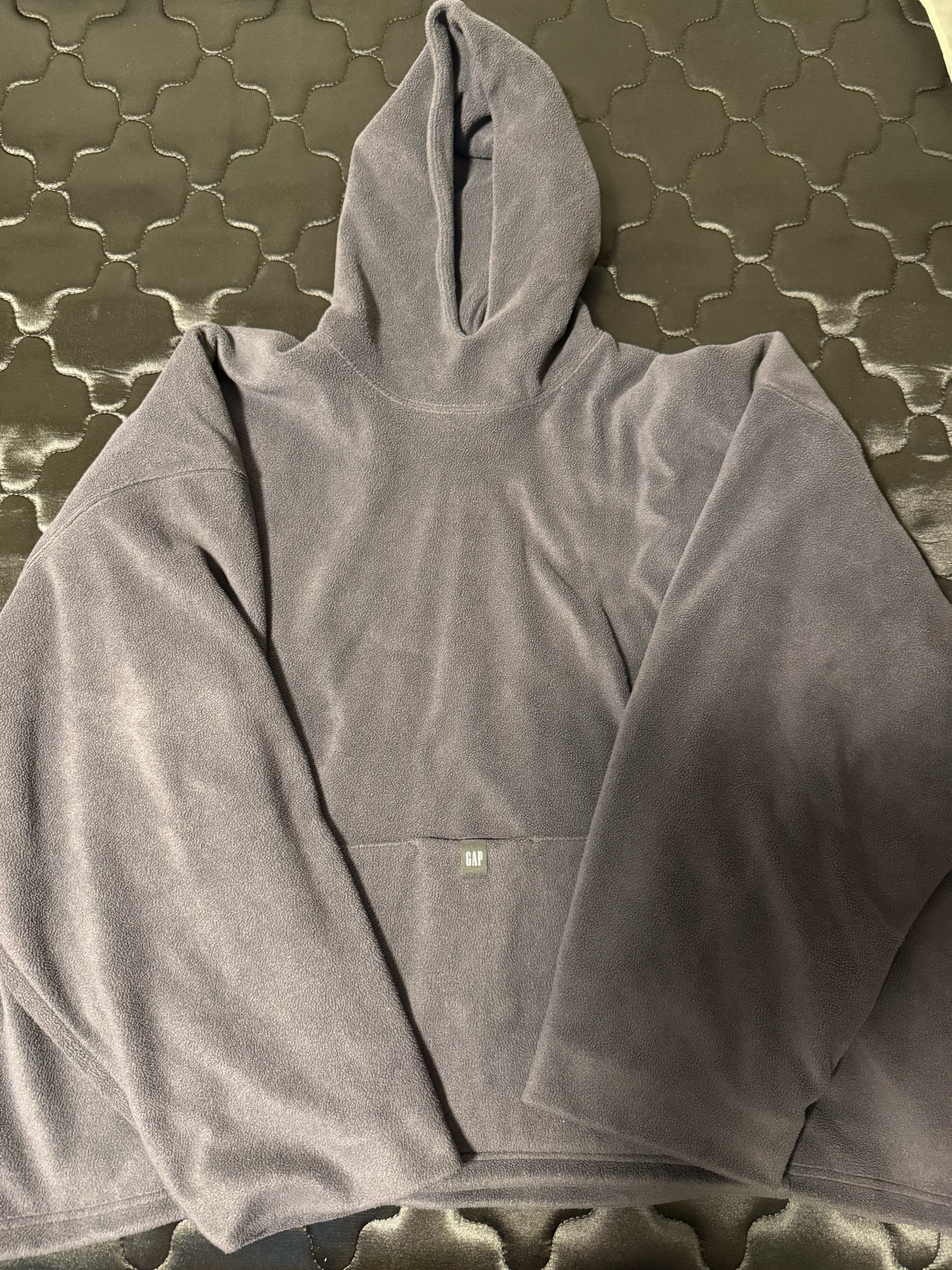 YEEZY GAP Polar Fleece Padded Hoodie "Black"