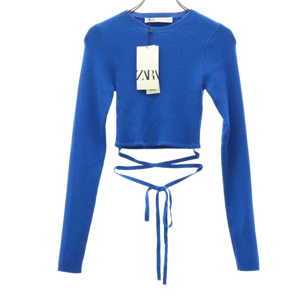 未使用 ZARA 長袖 ショート丈 セーター