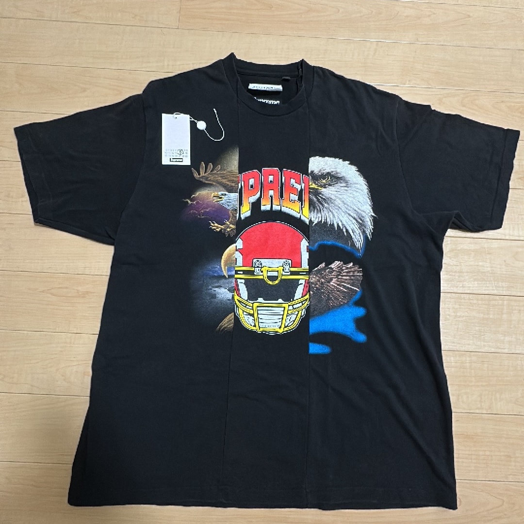 Supreme x MM6 Maison Margiela Split S/S Top "Black"