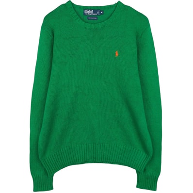 古着 ラルフローレン Ralph Lauren POLO by Ralph Lauren ピマコットンニットセーター メンズM相当/eaa637501
