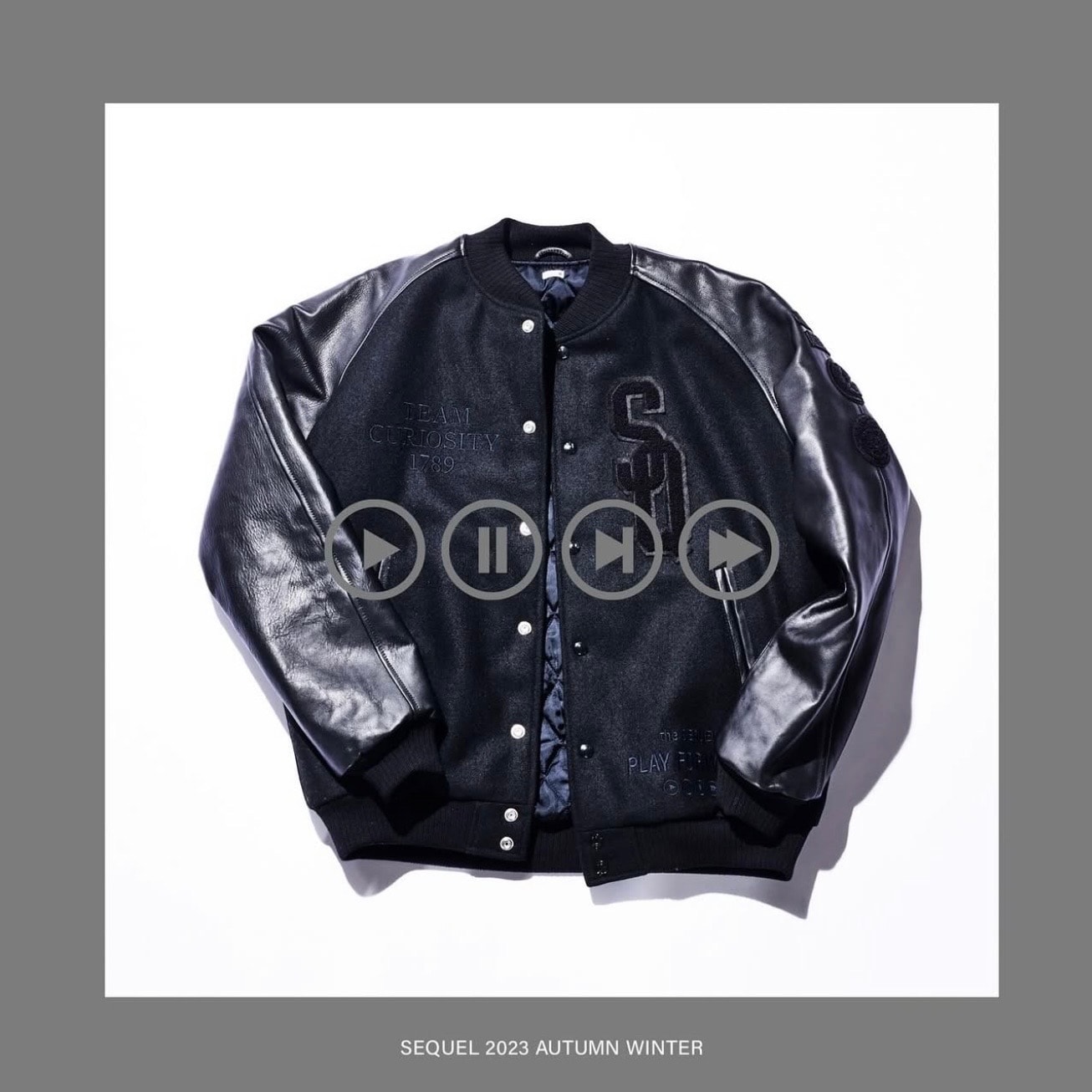 fragment design × sequel スタジャン フラグメント ジャケット