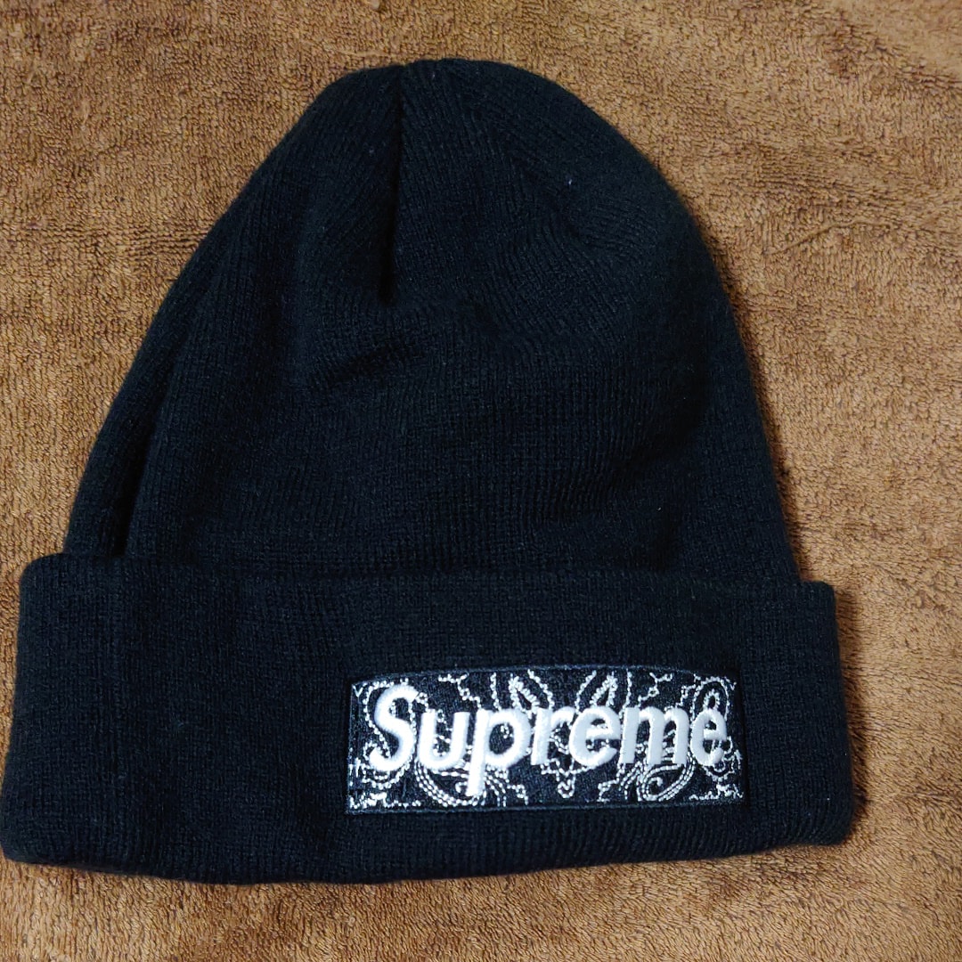 Supreme New Era® Box Logo Beanie "Black"