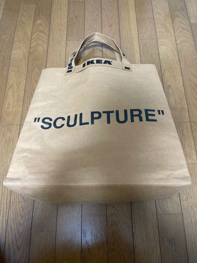 OFF-WHITE / IKEA MARKERAD Medium Bag "Brown"