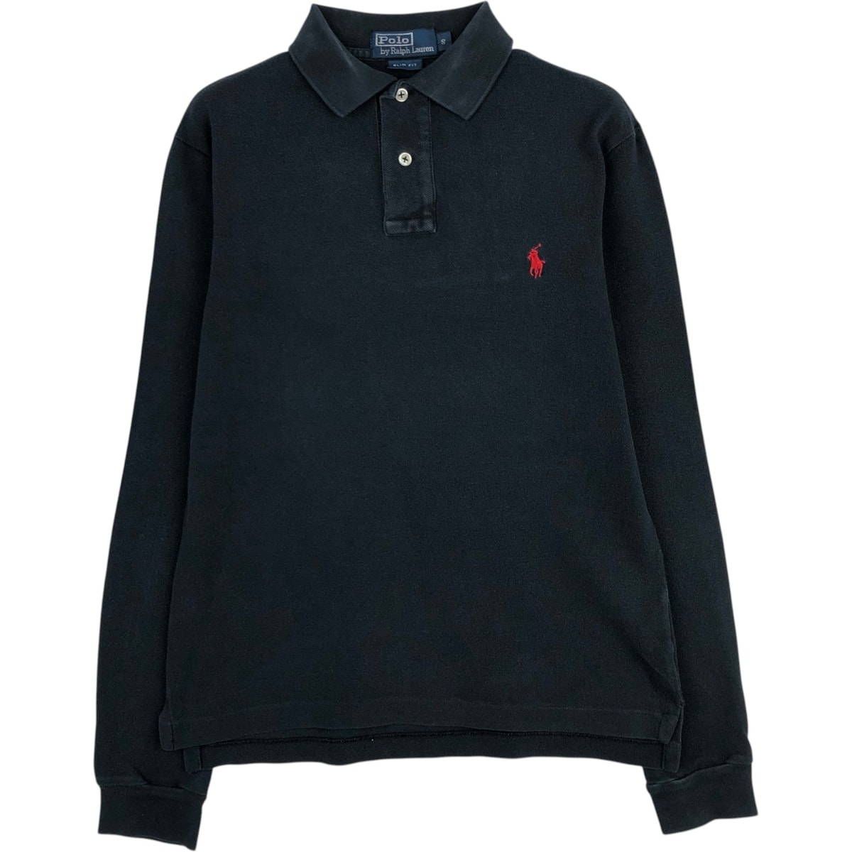 古着 ラルフローレン Ralph Lauren POLO by Ralph Lauren SLIM FIT 長袖 ポロシャツ レディースS相当/eaa633955