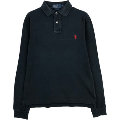 古着 ラルフローレン Ralph Lauren POLO by Ralph Lauren SLIM FIT 長袖 ポロシャツ レディースS相当/eaa633955