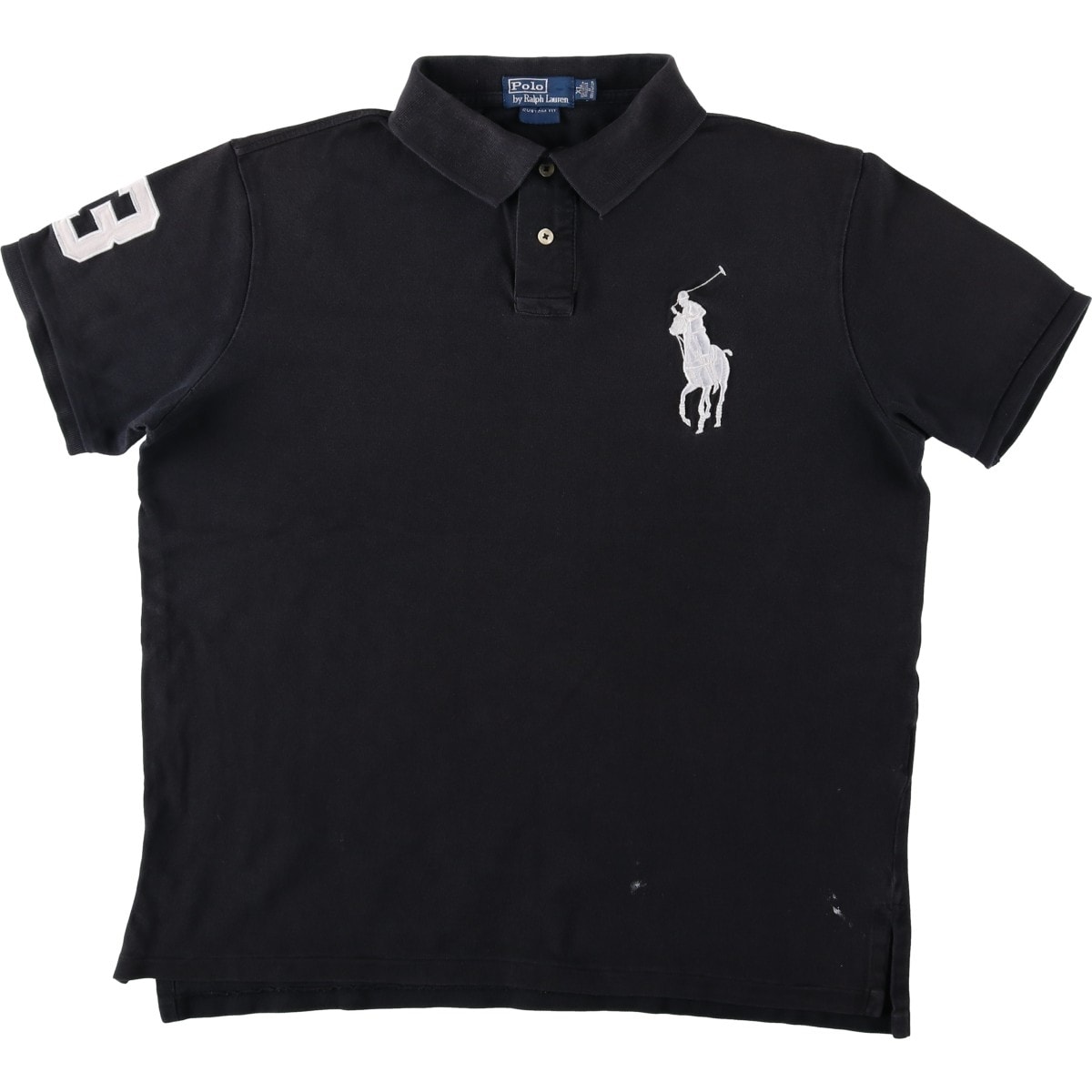 古着 ラルフローレン Ralph Lauren POLO by Ralph Lauren CUSTOM FIT ビッグポニー 半袖 ポロシャツ メンズXL相当/eaa657694