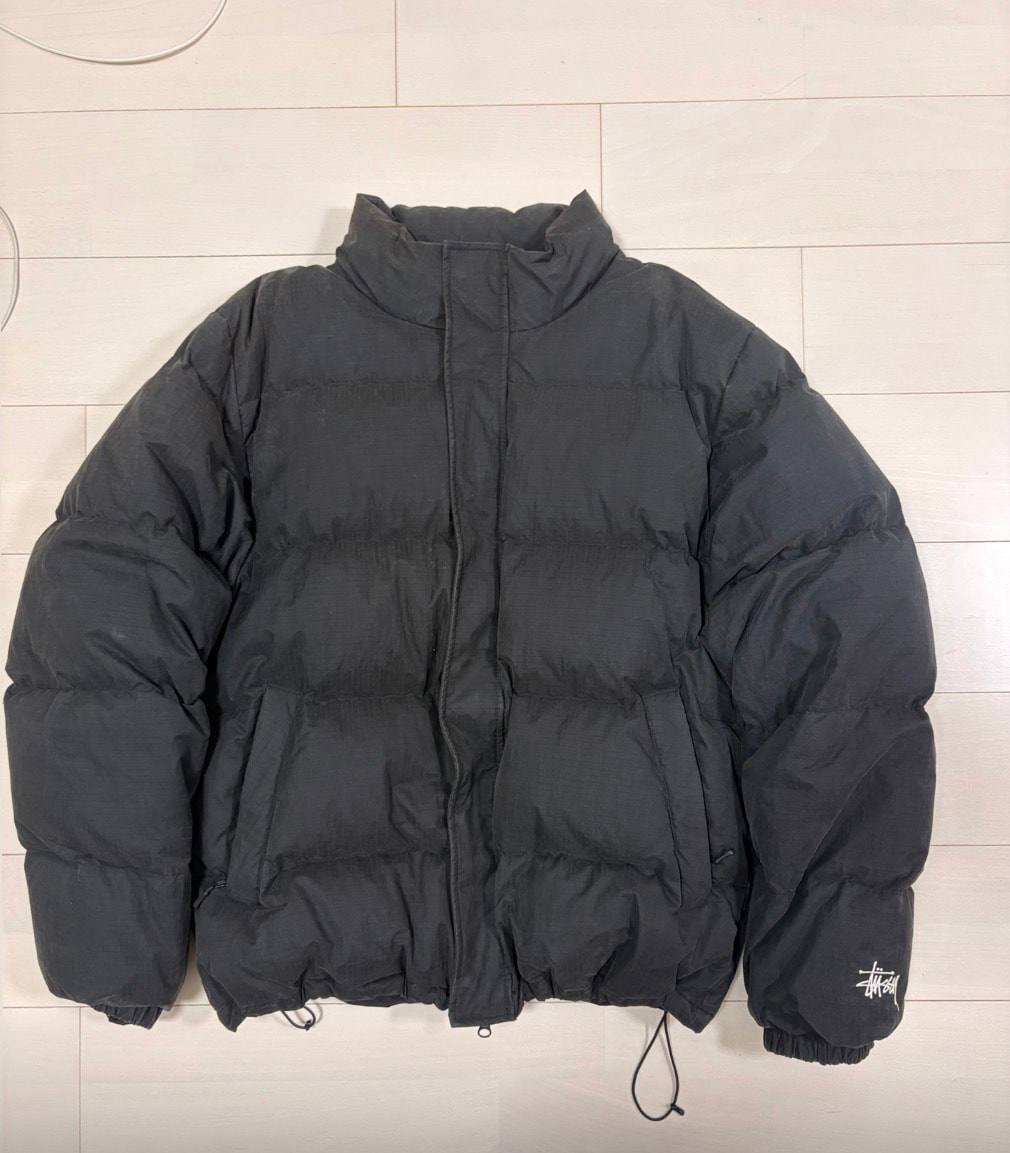 Stussy RIPSTOP DOWN PUFFER JACKET "Black"