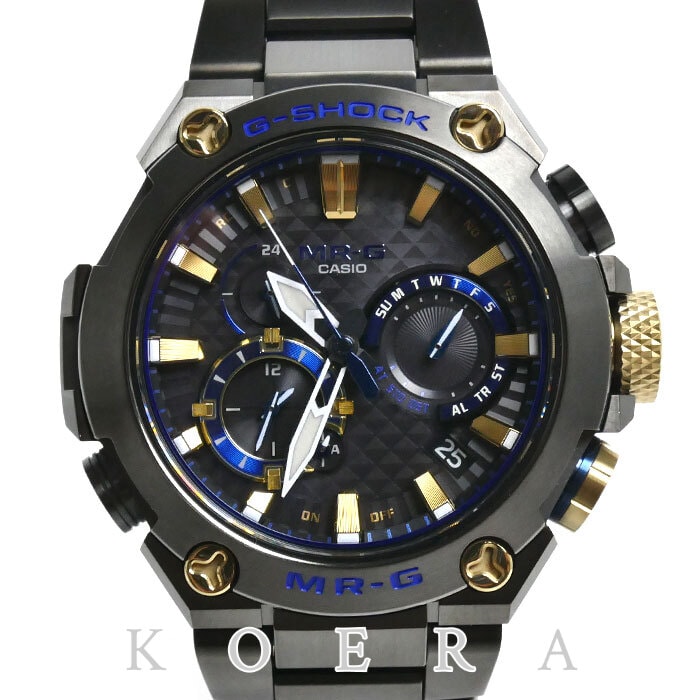 CASIO カシオ G-SHOCK  腕時計 ソーラー MRG-B2000B-1AJR 電波 メンズ【中古】【美品】