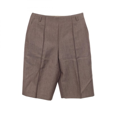 エルメス HERMES ハーフ パンツ 衣料品 ボトムス ウール モヘヤ レディース ブラウン系 【中古】
