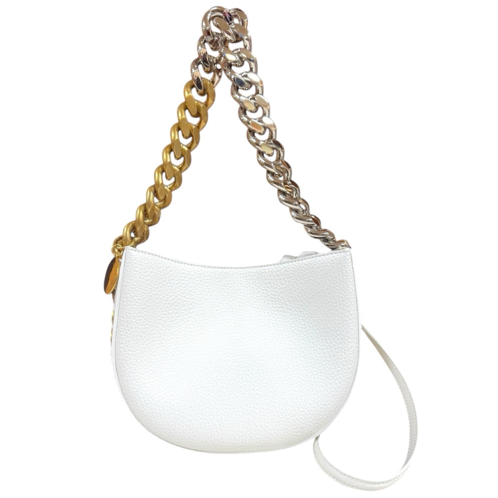 ステラマッカートニー ショルダーバッグ ポリウレタン 700237 WP0085 ホワイト レディース Stella McCartney  中古