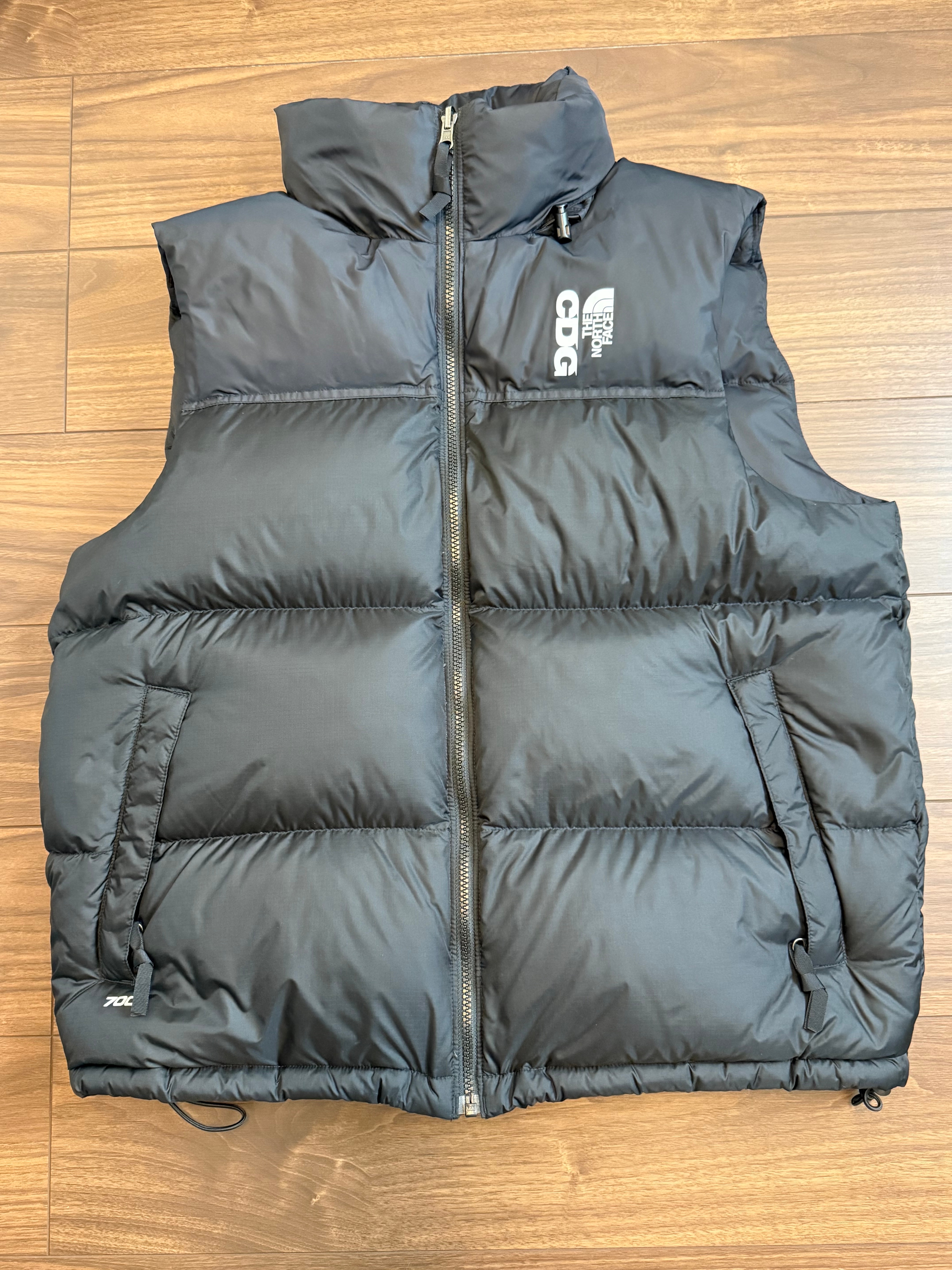The North Face x CDG Nuptse Vest "Black"