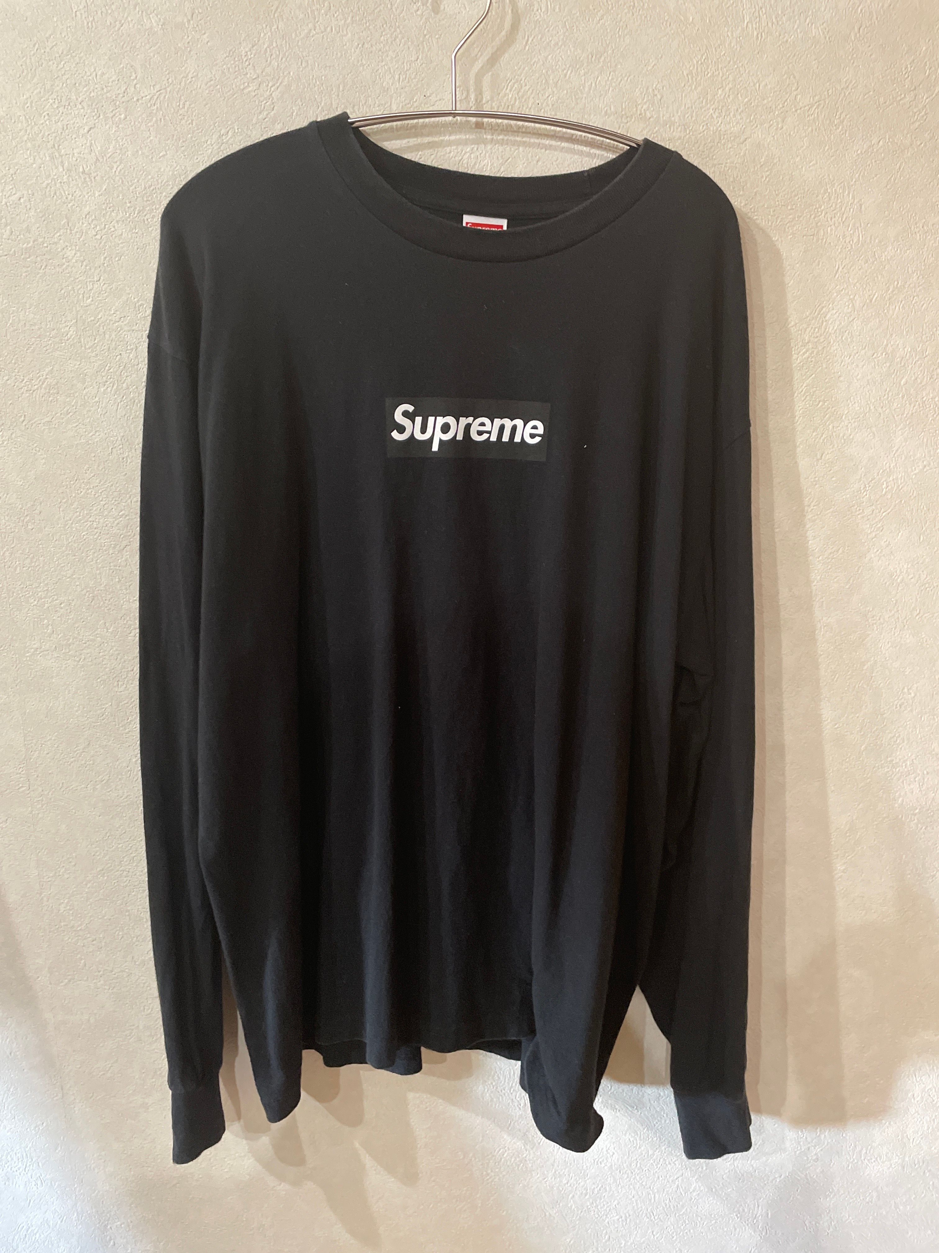 Supreme Box Logo L/S Tee "Black"