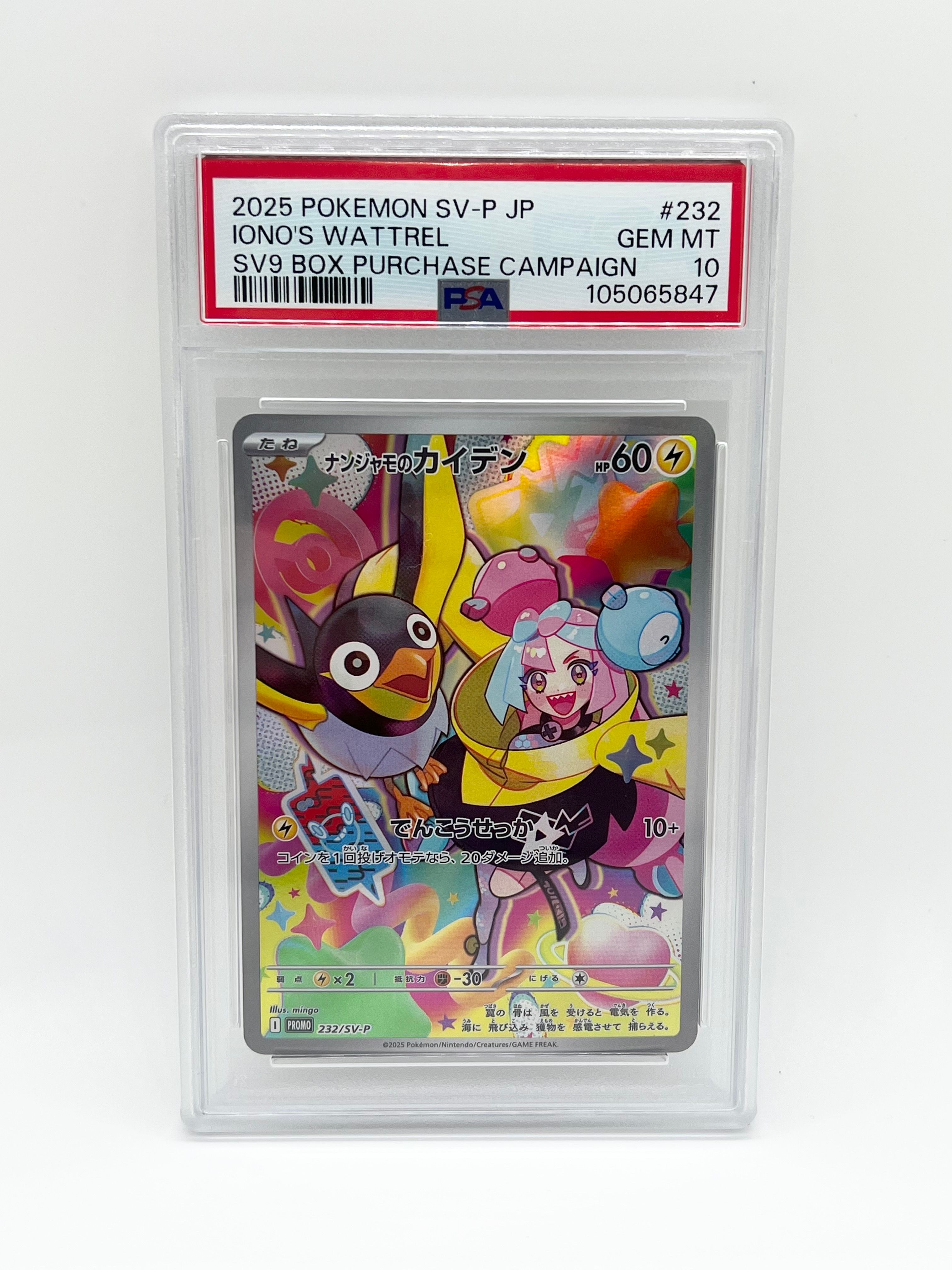 ナンジャモのカイデン P [SV-P 232](プロモーションカード「拡張パック バトルパートナーズ Box購入キャンペーン」)