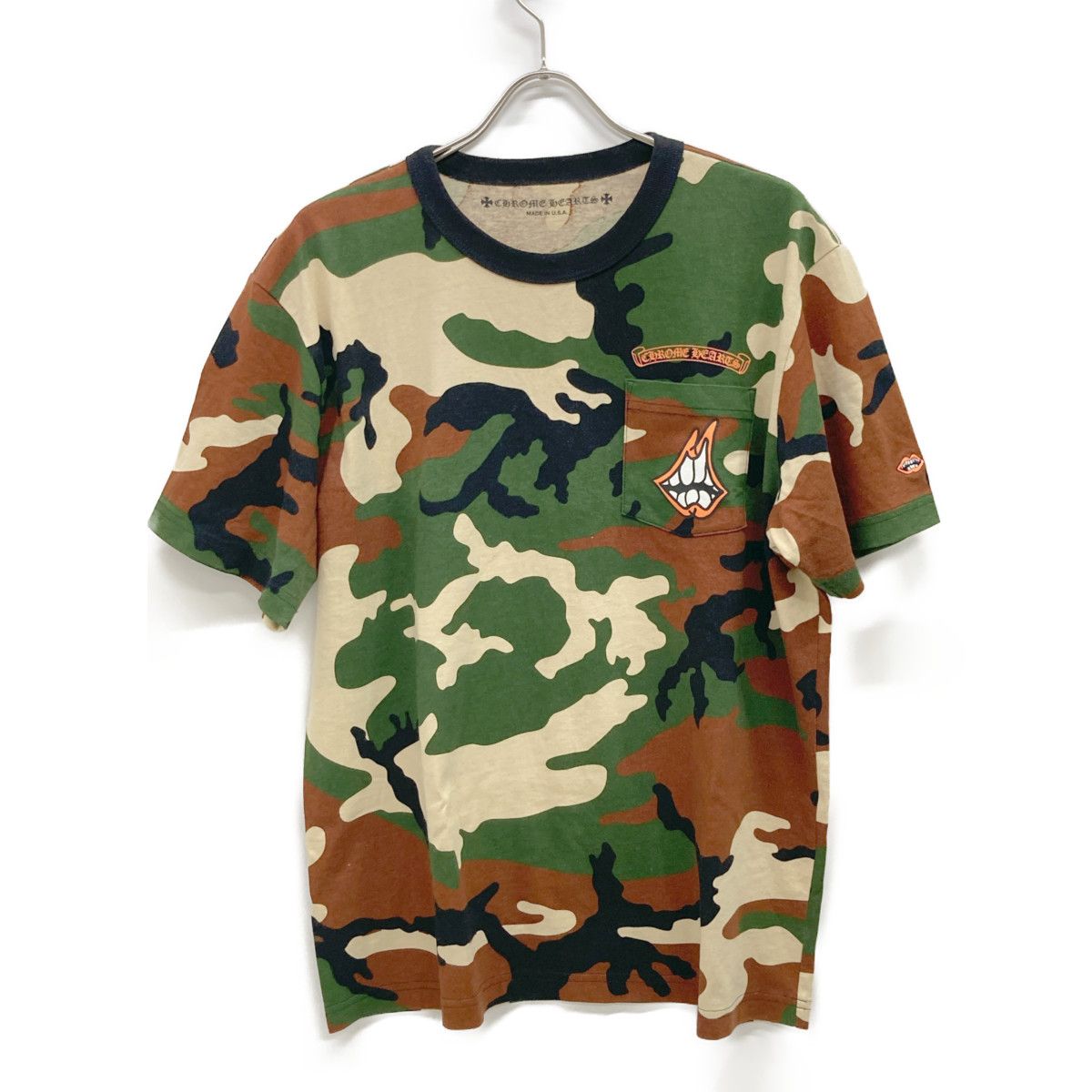 クロムハーツ　PO CAUTION SWTSHRT MATTY BOY カモフラ クロムハーツ PPO CAUTION SWTSHRT MATTY BOYプリントカモフラ柄