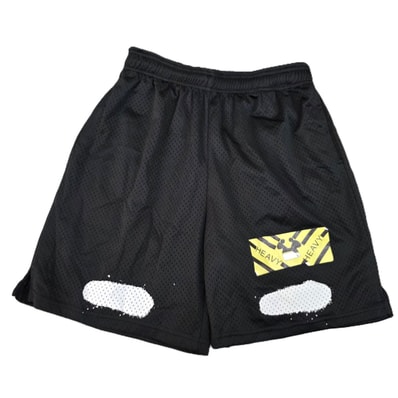 OFF-WHITE オフホワイト DIAG SPRAY MESH SHORTS ショートパンツ メッシュ パンツ メンズ【中古】