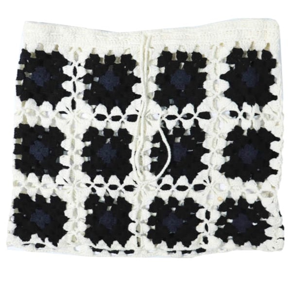 BEAMS BOY ビームスボーイ ハンドクロッシェスカート 13-27-0548-195 ONE SIZE OFF WHITE ニット ボトムス g13795
