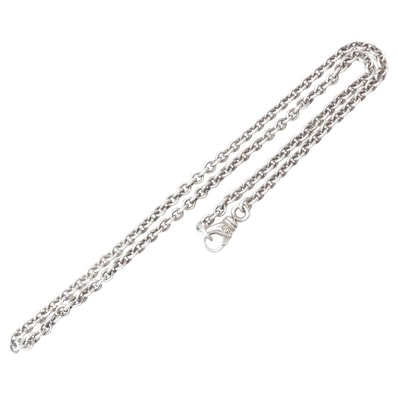 CHROME HEARTS クロムハーツ(原本無) ネックレス NEチェーン ネックレス 20inch 20インチ シルバー系【中古】