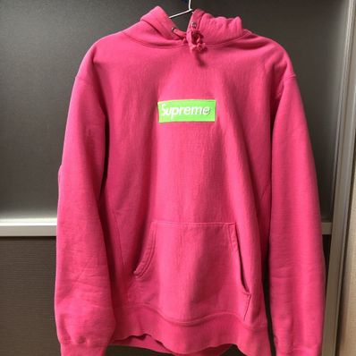 Supreme Box Logo Hooded Sweatshirt "Pink" (21FW)