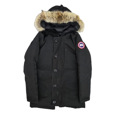 【値下げ】CANADA GOOSE カナダグース 3438JM ジャスパー コヨーテファー ダウンジャケット 3438JM S ポリエステル コットン メンズ【中古】