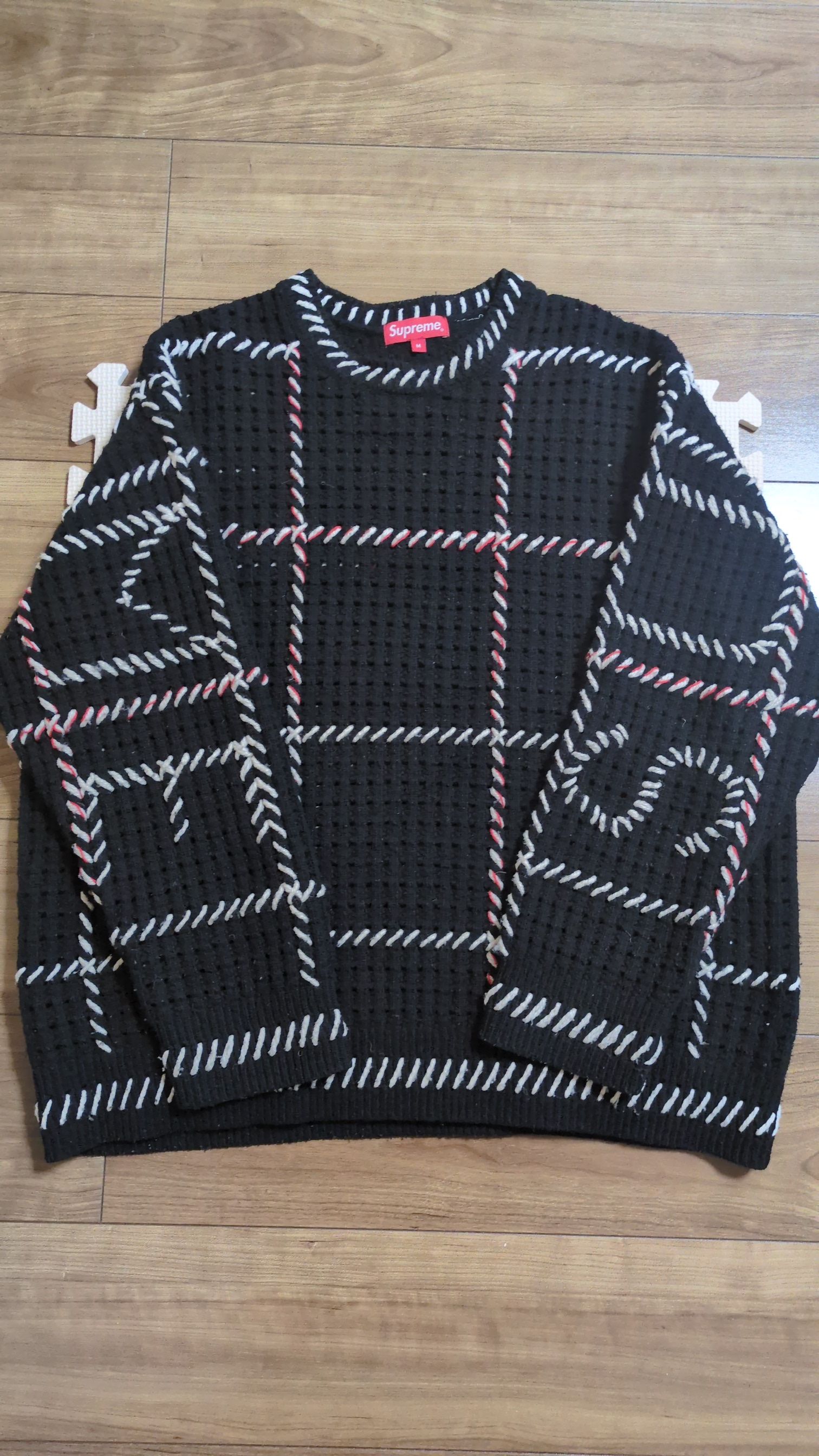 Supreme Quilt Stitch Sweater 