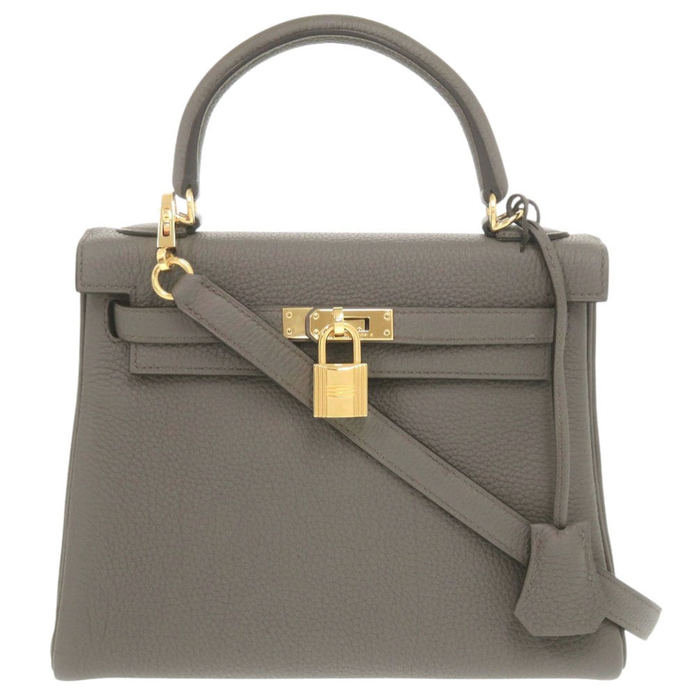 エルメス  ケリー25 内縫い   トゴ  エタン  Y ハンドバ