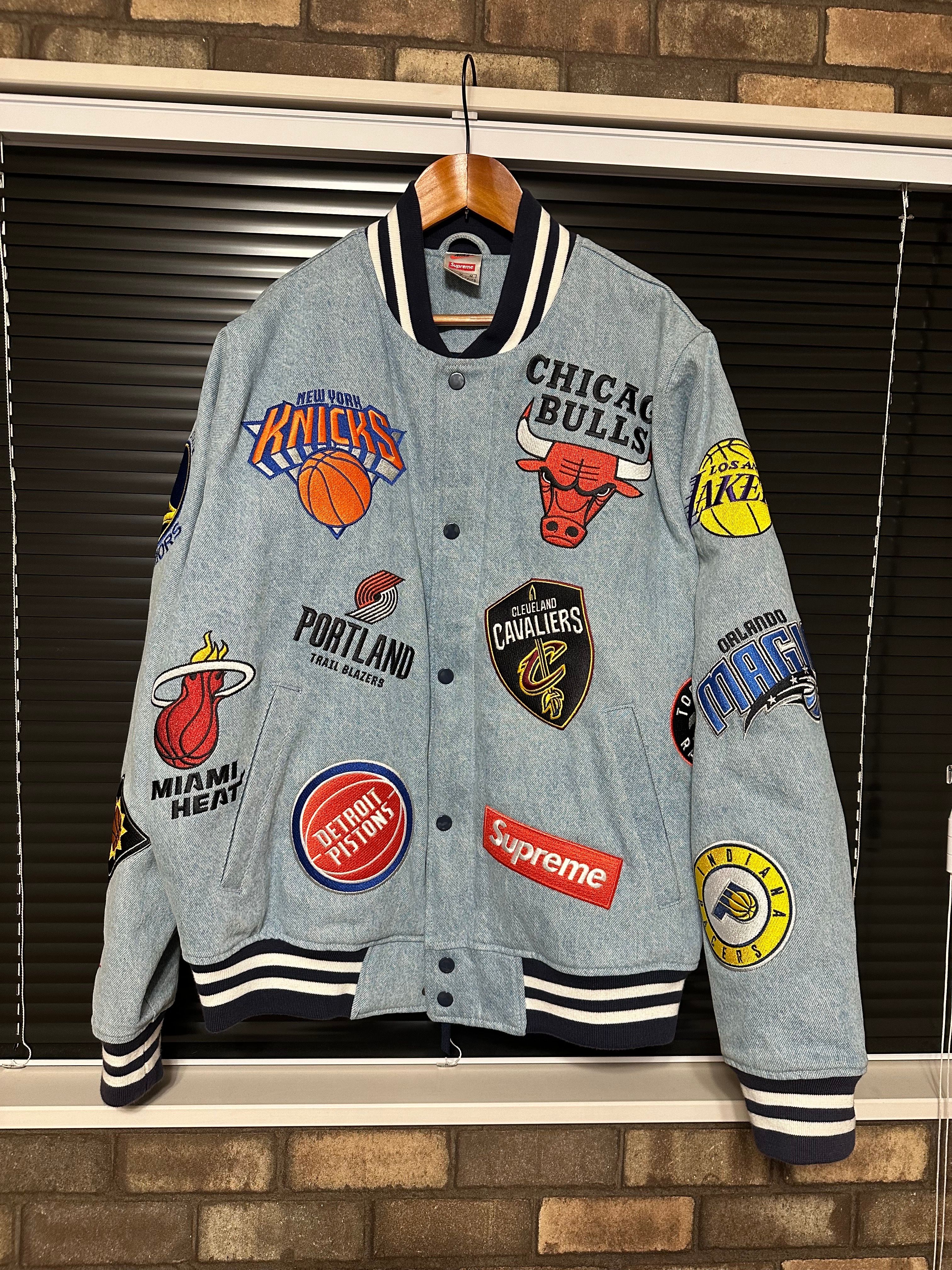 Supreme / Nike®/NBA Teams Warm-Up Jacket "Blue"