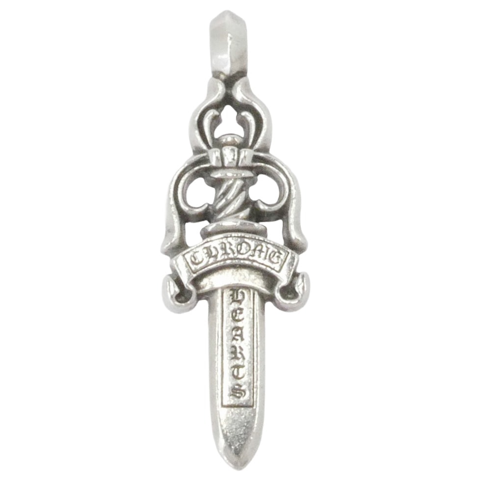 CHROME HEARTS クロムハーツ(原本有) ペンダントトップ LARGE DAGGER ラージダガー  ペンダント トップ シルバー系【中古】