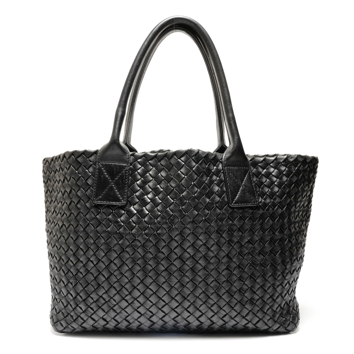 ボッテガヴェネタ BOTTEGAVENETA イントレチャート カバPM トートバッグ【中古】