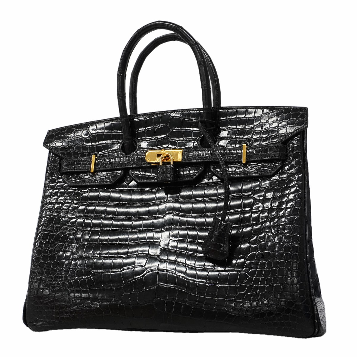★最終価格★SALE【6fa1753-g】エルメス ハンドバッグ バーキン35 ポロサス ブラック ゴールド金具 □G刻印【中古】レディース